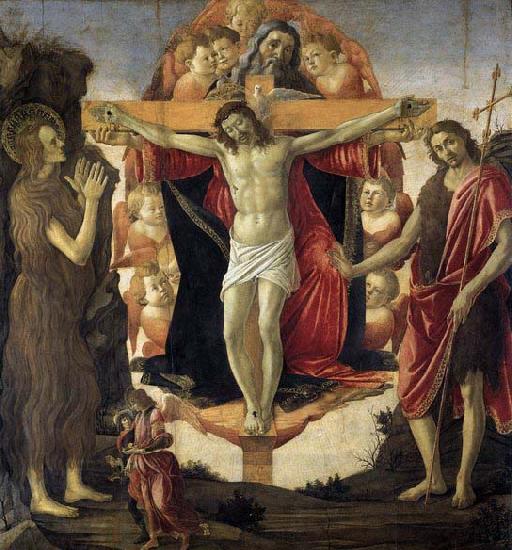 Sandro Botticelli Holy Trinity China oil painting art